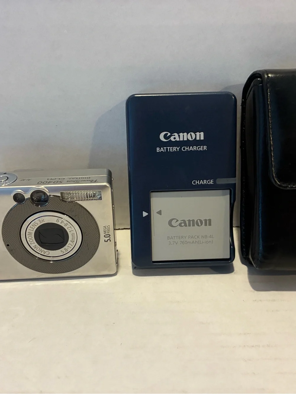 Canon Silver Compact Digital Camera with 3x Optical Zoom